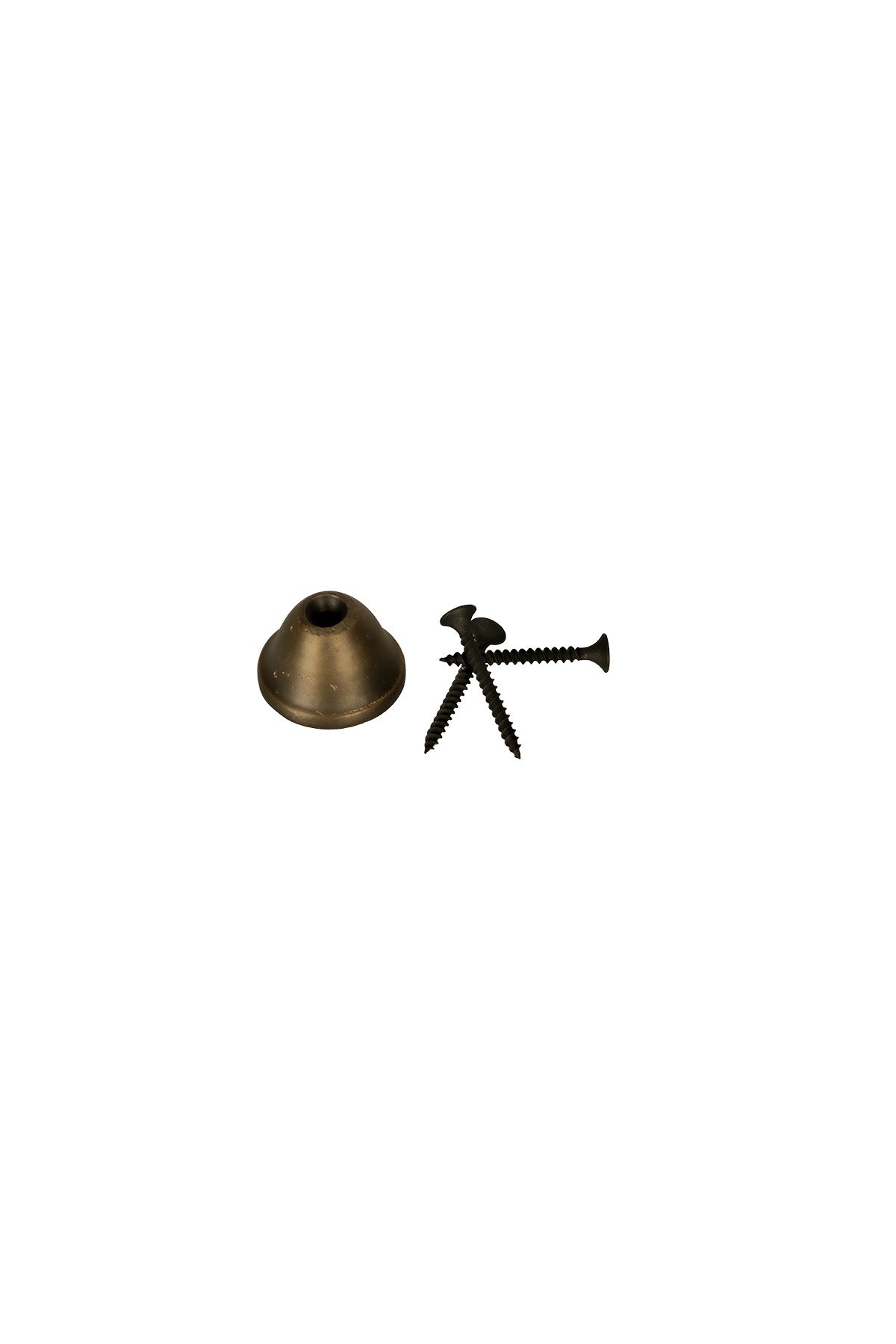 Pitbull Dog Head Brass Door Knocker – Medium
