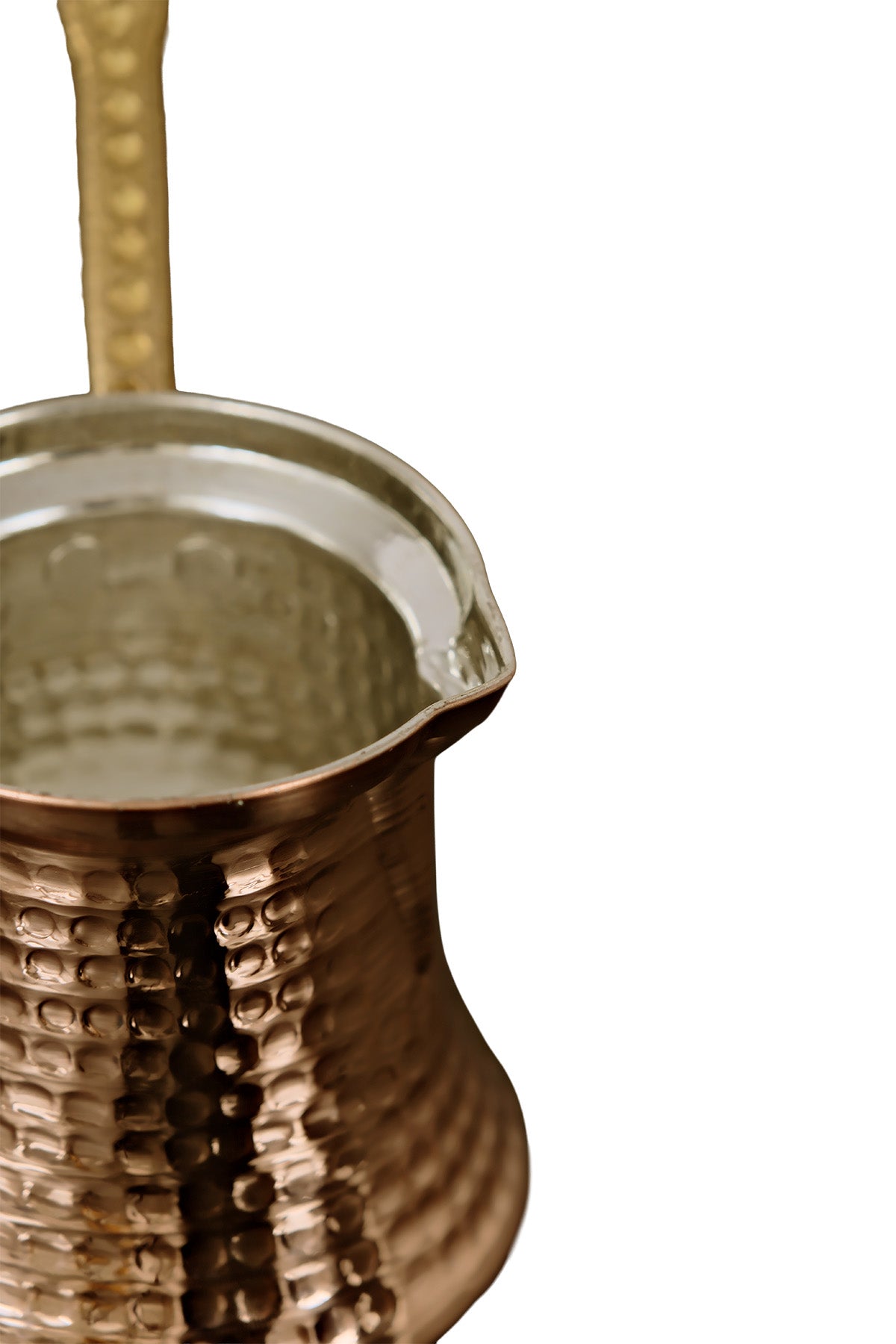Sozen Brass Coffee Grinder & Copper Cezve Set – 4-Cup Turkish Coffee