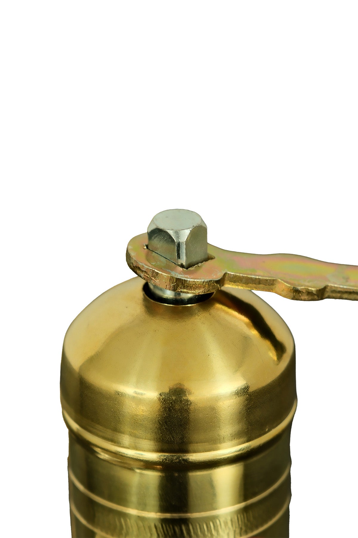 Sozen Brass Coffee Grinder & Copper Cezve Set – 18 cm - 7 Inch