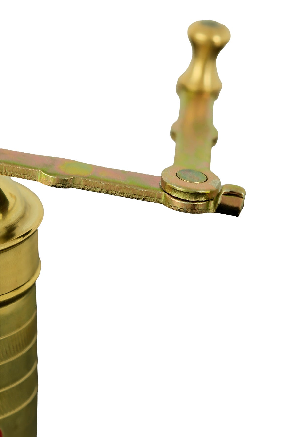 Sozen Brass Coffee Grinder & Copper Cezve Set – 23 cm - 9,2 Inch