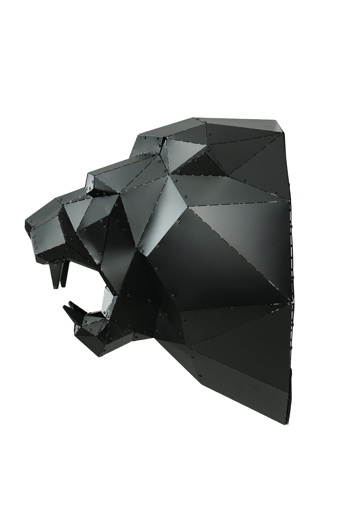 Lion Head — Large Size Handcrafted Metal Wall Sculpture