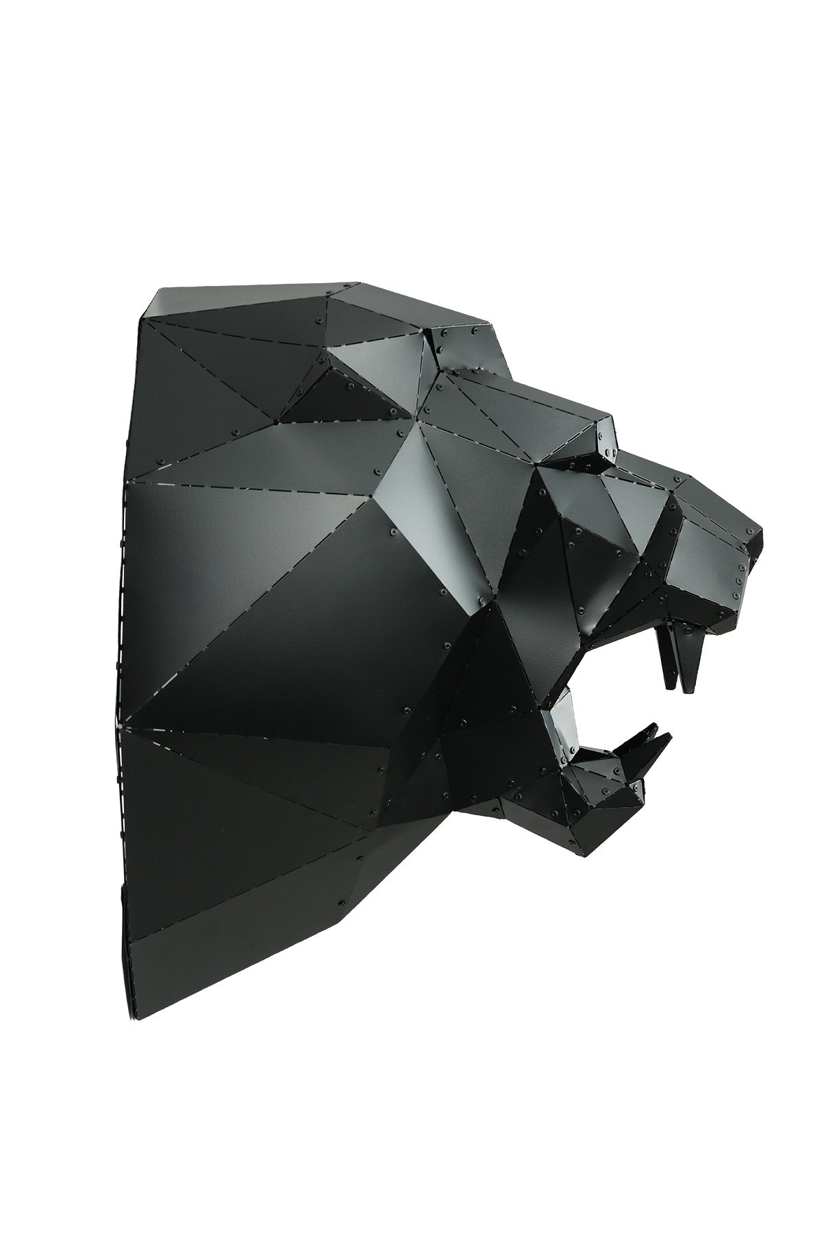 Lion Head — Large Size Handcrafted Metal Wall Sculpture