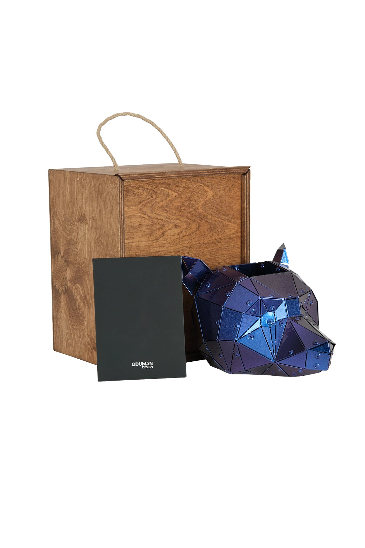 Certificate and collector documents included with the Bear Head sculpture
