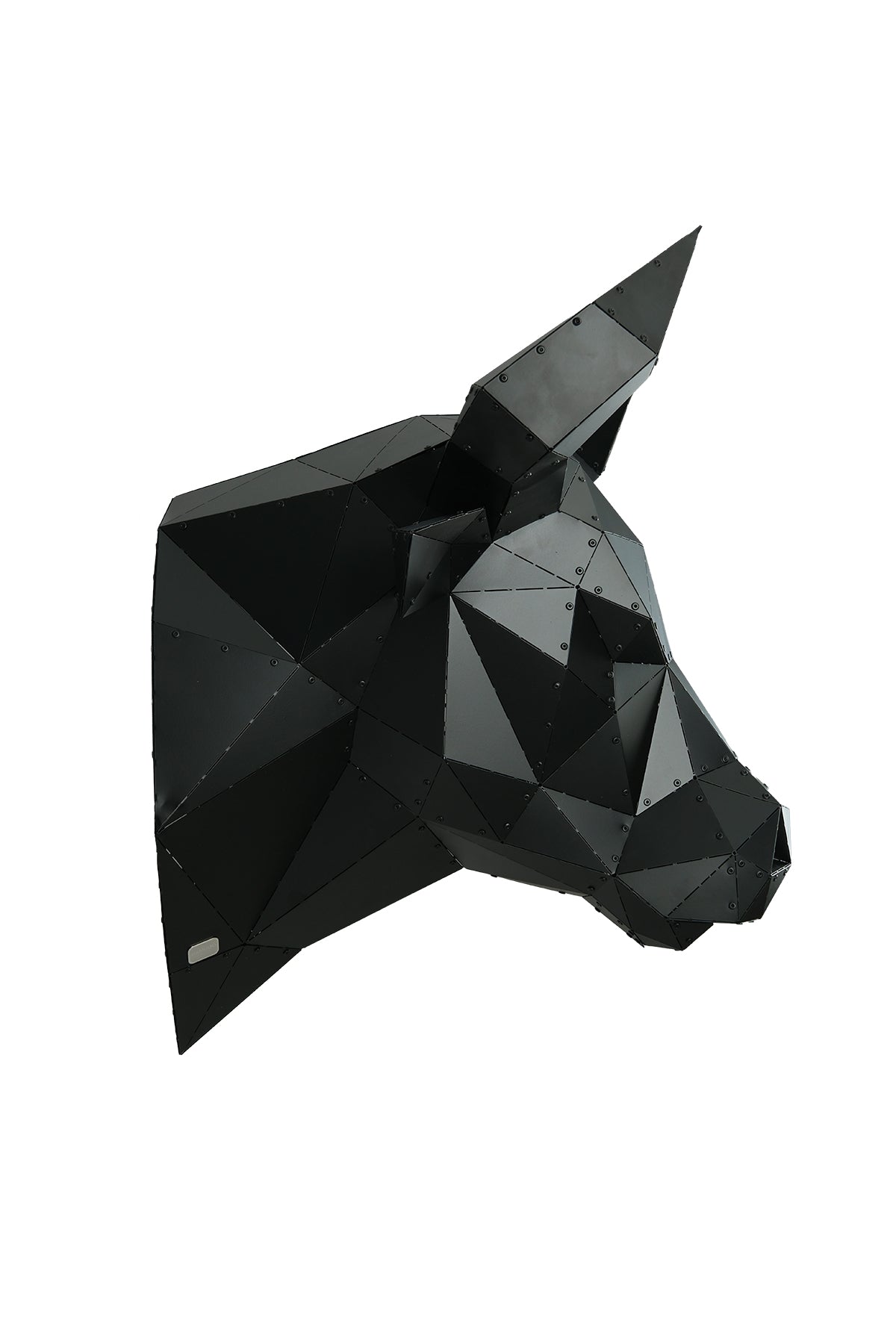 Bull Head — Large Size Handcrafted Metal Wall Sculpture