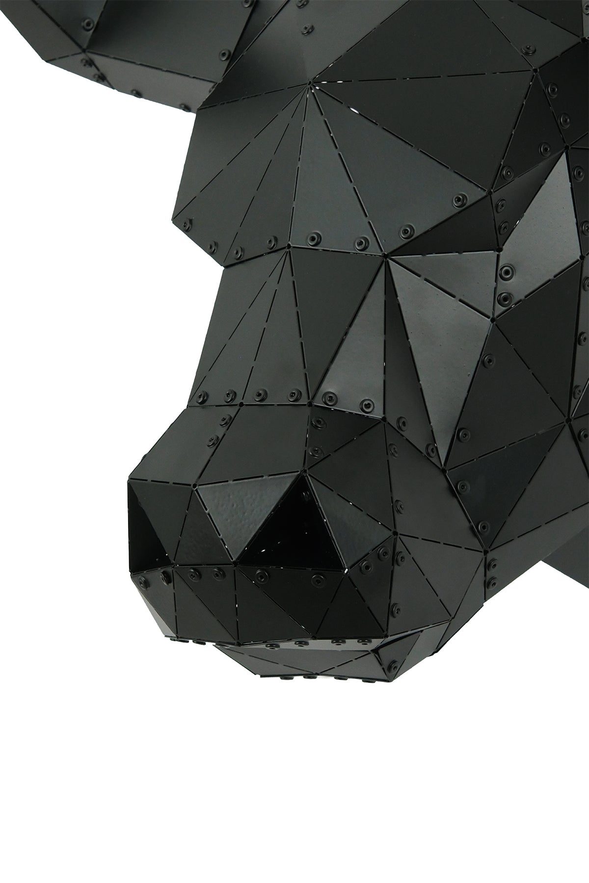 Bull Head — Medium Size Handcrafted Metal Wall Sculpture
